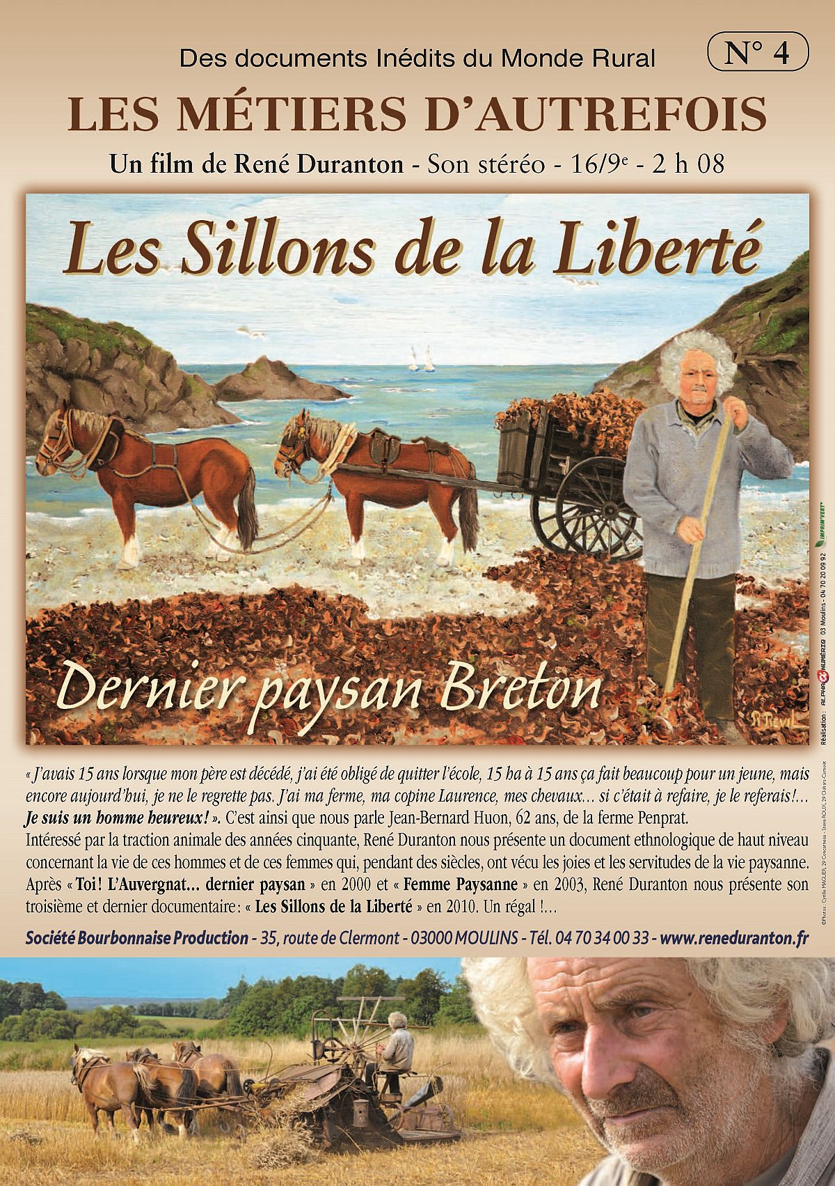 Affiche "Les sillons de la libert�"